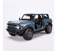 1 18 For Ford Flamingo Convertible Off-road 2021 Jeep Simulation Alloy Toy Car Model 24CM Blue Desk Decoration Collection Show Boys Men Girls Motor Vehicles Toys