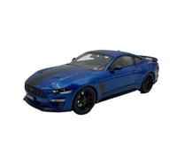 1:18 For Ford Mustang Crown R-SPEC 5.0 Resin Diecast Car Simulation Model Collectibles Souvenir Vehicles Kit(Blue)