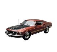 1:18 For Ford Mustang Mach 1 1969 Muscle Car Street Car Alloy Car Model Static Display Pieces Collection Vehicles Kit