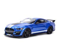 1 18 For Ford Mustang Shelby GT500 Alloy Die-casting Simulation Model Car Static Collection Decoration Vehicles Kit(C)