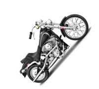 1:18 For Harley For Davidson 1984 FXST Softail Die Cast Vehicles Collectible Hobbies Motorcycle Model Toys