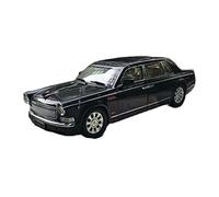 1 18 For Hongqi CA7600J Die-casting Alloy Car Model Collection Ornaments Souvenir Toy Birthday Present Mini Replica Toys