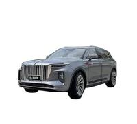 1:18 For HONGQI E-HS9 Alloy Car Model Simulation Collection Ornament Mini Replica Toys(Grey)