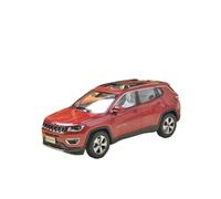 1:18 For JEEPS COMPASS 2017 SUV Simulation Alloy Car Model Hobby Collection Souvenirs Mini Replica Toys(Red)
