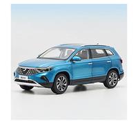 1 18 For Jetta VS7 SUV Alloy Diecast Car Model Static Simulation Adult Collectible Ornament Souvenir Simulation Vehicle Playset(Blue)