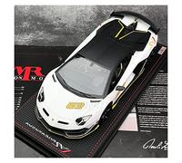 1 18 For Lamborghini SVJ No. 63 Hard Top Resin Car Model Adult Collection Decoration Gift Crafts Mini Replica Toys