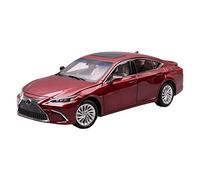 1 18 For Lexus ES300h Die-cast Alloy Simulation Car Model Gift Ornaments Collection Toys Red Mini Replica Toys
