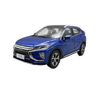 1 18 For Mitsubishi Eclipse Cross SUV Diecast Metal Car Model Static Collection Christmas Birthday Vehicle Gift Simulation Vehicle Playset(Blue)