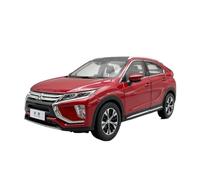 1 18 For Mitsubishi Eclipse Cross SUV Diecast Metal Car Model Static Collection Christmas Birthday Vehicle Gift Simulation Vehicle Playset(Red)