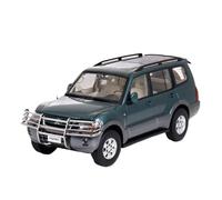 1 18 For Mitsubishi Pajero V73 SUV Off-road Vehicle Model Die Casting Vehicles Adult Collection Vehicles Kit(green)