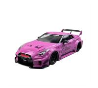 1:18 For Nissan GT R35GT-RR Ver.1 Resin Diecast Model Car Pink Toys Gifts Hobby Ornaments Collection Vehicles Kit