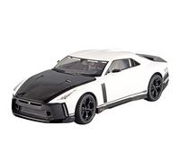 1 18 For Nissan GTR50 Supercar Die-cast Alloy Model Car With Sound And Light Pull-back Toy Car Vehicles Kit(C)