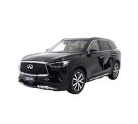 1:18 For Nissan Infiniti QX60 2022 SUV Simulation Alloy Car Model Fans Collection Decoration Ornaments Vehicles Toys(Black)