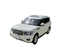 1:18 For NISSAN Patrol Y62 SUV Alloy Diecasts Car Model Simulation Off-road Car Boy Ornaments Collection Vehicles Kit