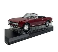 1:18 For Peugeot 1970 504 Cabriolet Alloy Diecast Car Model Miniature Static Collection Displays Vehicles Kit