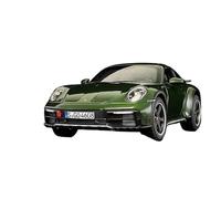 1 18 For Porsche 911 Dakar Simulation Alloy Car Model Three Door Collection Decoration Display Vehicles Kit