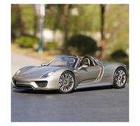 1 18 For Porsche 918 Alloy Diecast Convertible Sports Car Model Static Simulation Collectible Gift Simulation Vehicle Playset