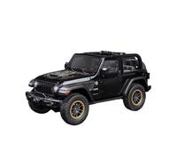 1:18 For Rubicon Convertible Car Suv Model Toy Sound Light Gift Hot Wheels Door Open(Black,With box)