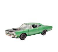 1:18 For SUPERCAR Plymouth Roadrunner 1969 Green Alloy Car Model Decoration Ornaments Mini Replica Toys