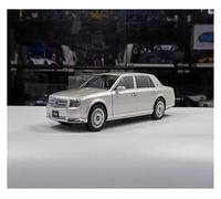 1：18 For TOYOTA Century Alloy Car Model Simulation Collection Ornament Mini Replica Toys(Champagne Silver)