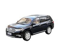 1:18 For Toyota HIGHLAND 2012 SUV Off-road Vehicle Simulation Alloy Car Model Static Ornament Collection Vehicles Kit