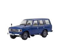 1 18 For Toyota Rand Land Cruiser LC60 Alloy Car Model Desktop Decoration Collection Display Vehicles Kit(Blue)