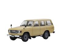 1 18 For Toyota Rand Land Cruiser LC60 Alloy Car Model Desktop Decoration Collection Display Vehicles Kit(Brown)
