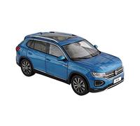 1 18 For Volkswagen Exploration Blue Alloy Die Casting Static Model Car Collection Fashion Gift Mini Replica Toys