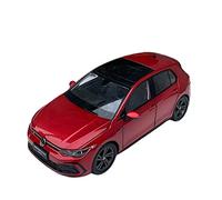 1 18 For Volkswagen Golf Red Alloy Die Casting Static Model Car Crafts Collection Fashion Gift Mini Replica Toys