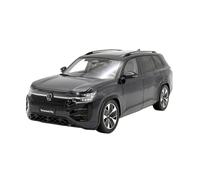 1:18 For Volkswagen Teramont Pro 2025 Alloy Simulation Static Off-Road Vehicle SUV Car Model Fan Hobby Collection(Black)
