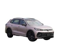 1:18 For Volkswagens Tiguan L PRO SUV Simulation Alloy Sports Car Model Collectible Souvenirs Mini Replica Toys(Pink)