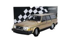 1:18 For Volvo 240 GL 1986 Sealed Alloy Car Model Toy Car Gift Collection Children Adult Hobby Replica Toys(Brass)