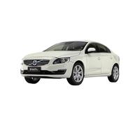 1:18 For VOLVO S60 S60L 2018 Simulation Static Car Model Collection Display Decoration Mini Replica Toys(White)