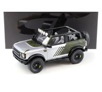 GT Spirit - 1:18 Ford Bronco RTR Iconic Silver (2022)
