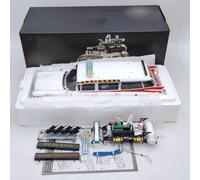1/18 HW for Ghostbusters II ECTO 1A Elite X5470 Diecast Model Car Miniature Collection Auto Toys Gift
