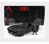 1:18 Jada Toys 2022 Batmobile Batman With Figure Matt Black + Lights