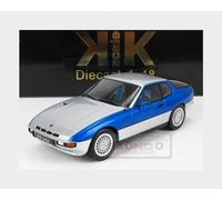 1:18 KK SCALE Porsche 924 Turbo Silver & Blue Metallic 1986 KKDC180903 Model