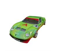 1:18 Lbwk Miura Green Simulation Limited Edition Resin Wide Body Modification Car Model Toy Gift Vehicles Kit