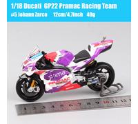 1/18 Maisto Ducati GP21 GP22 GP23 Racer Motorcycle Diecast Model