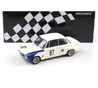 1:18 Minichamps BMW 2002 TiK Hubert Hahne GP Grand Prix Brno 1969 #87 White