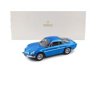 1:18 Norev Alpine A110 1600 S 1971 Blue Renault Diecast Model Car