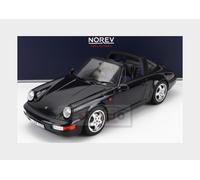 1:18 NOREV Porsche 911 964 Carrera 4 Targa 1991 Blue NV187340 Model