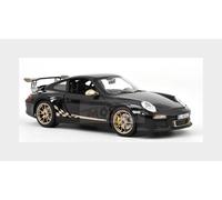 1:18 NOREV Porsche 911 997-2 Gt3 Rs Coupe 2009 Black Gold NV187563 Model
