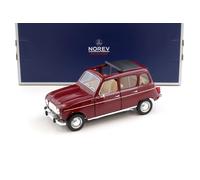1:18 NOREV Renault 4 L R4 Dark Red 1966 Diecast Metal Car Model
