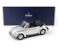 1:18 Norev VW 1303 Käfer Beetle Cabriolet 1973 Silver Metallic