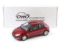 1:18 Otto Mobile OT1039 Peugeot 206 S16 Red Metallic 1999