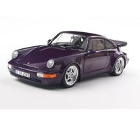 Solido - 1:18 Porsche 911 (964) Turbo Violet Purple 1993 - Diecast Model