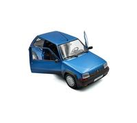 SOLIDO 1810004 MINIATURE RENAULT 5 GT TURBO MK1 ALPINE BLUE 1985 1/18
