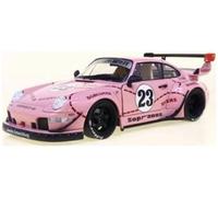 1:18 SOLIDO Porsche 911 993 Rwb Bodykit #23 Pink Pig Coupe 2020 Pink SL1808503 M