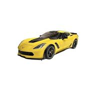 1:18 Scale Chevrolet Corvette Z06 R AA Simulation Car Model Set, Die-cast Alloy Decorative Souvenir Display